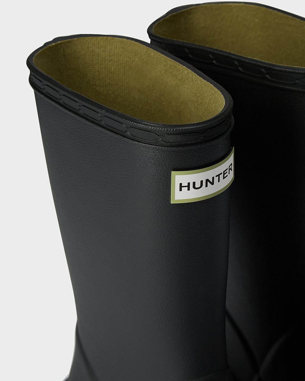 Hunter Niños First Norris - Botas de Lluvia Negras - 106-ABVIUP